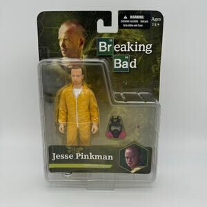 Mezco Toyz Breaking Bad Jesse Pinkman 6" Yellow Hazmat Suit Figure
